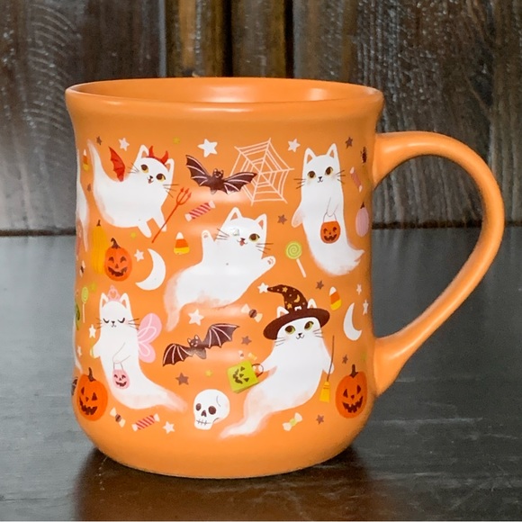 Clementine Paper Other - Clementine Cat Ghosts in Halloween Costumes Ceramic Mug